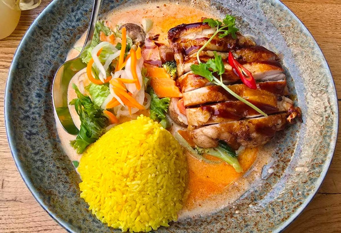 GÀ GIÒN CURRY